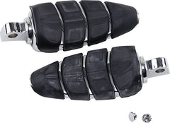 KURYAKYN FOOTPEGS KINETIC WITH MALE MOUNT ADAPTERS CHROME | 4316