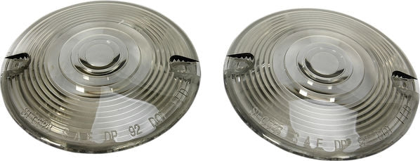 KURYAKYN REPLACEMENT LENSES FOR STOCK TURN SIGNALS SMOKE | 4997