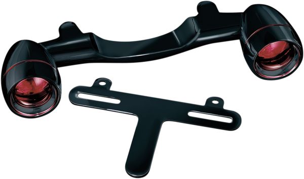 KURYAKYN REAR TURN SIGNAL BAR BULLET LIGHT BLACK | 5405