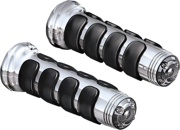 KURYAKYN GRIPS ISO GL 1800 HEAT  CHROME | 6183
