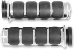 KURYAKYN ISO-GRIPS FOR DUAL CABLE THROTTLE CHROME | 6205