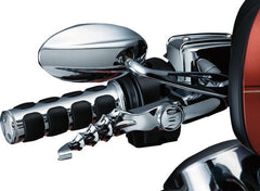 KURYAKYN ISO-GRIPS FOR ELECTRONIC THROTTLE CHROME | 6227