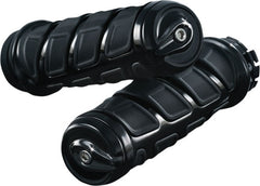 KURYAKYN GRIPS KINETIC FOR DUAL CABLE THROTTLE BLACK | 6351