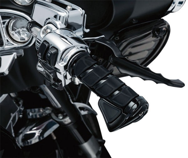 KURYAKYN GRIPS KINETIC FOR ELECTRONIC THROTTLE BLACK | 6353