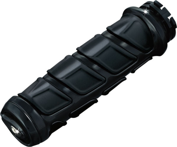 KURYAKYN GRIPS KINETIC FOR KAWASAKI SUZUKI VICTORY & YAMAHA BLACK | 6376