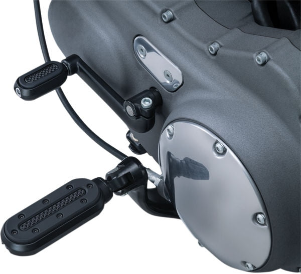 KURYAKYN FOOTPEGS HEAVY INDUSTRIE BLACK | 7032