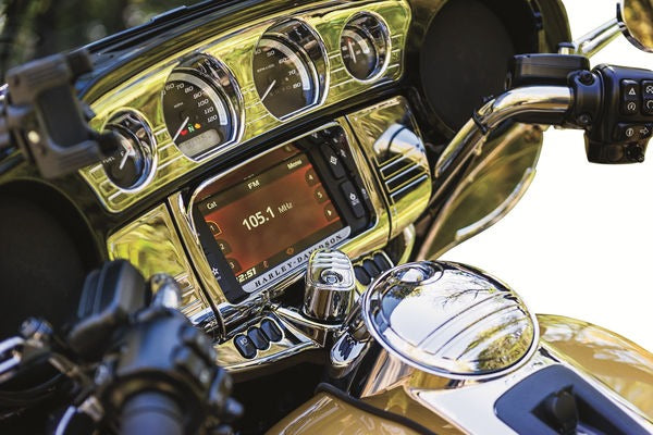 KURYAKYN GAUGE TRIM TRI-LINE CHROME | 7284