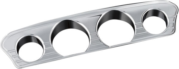 KURYAKYN GAUGE TRIM TRI-LINE CHROME | 7284