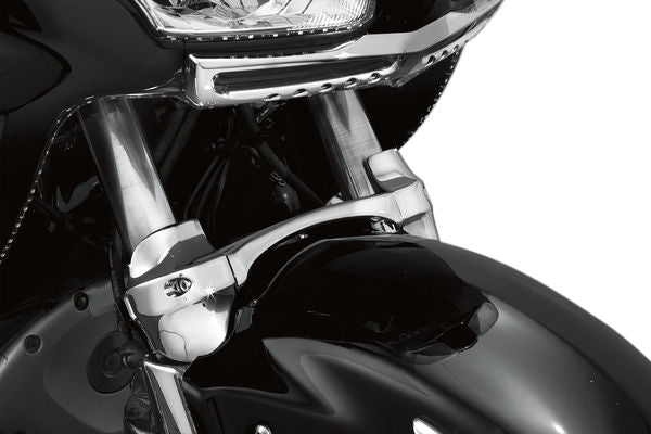 KURYAKYN FORK BRACE GEN2 WITH DUST COVER  CHROME | 7339