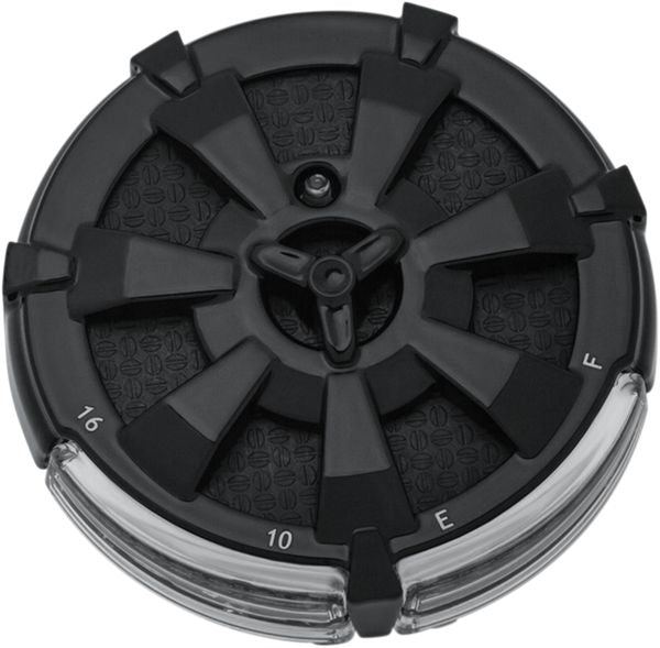 KURYAKYN ALLEY CAT LED FUEL & BATTERY GAUGE BLACK | 7383