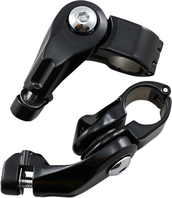 KURYAKYN CRUISE MOUNTS TOUR TECH SHORT ARM BLACK | 7574