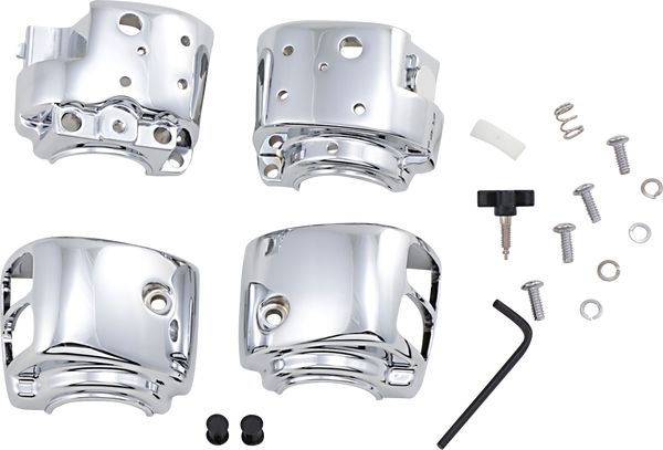 KURYAKYN SWITCH  HOUSINGS CHROME | 7808