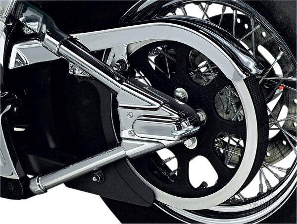 KURYAKYN SWINGARM COVERS CHROME | 8256
