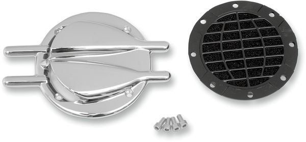 KURYAKYN STINGER VENTED TRAP DOOR FOR HYPERCHARGERS CHROME | 8498