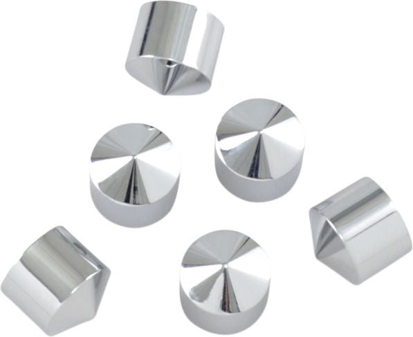 KURYAKYN ROCKER BOX BOLT COVERS CHROME | 8693