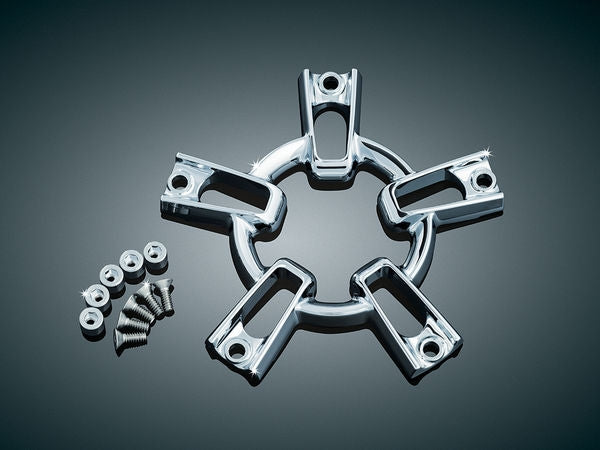 KURYAKYN CO-AX UPDATE KIT FOR MACH 2 AIR CLEANERS  CHROME | 9547