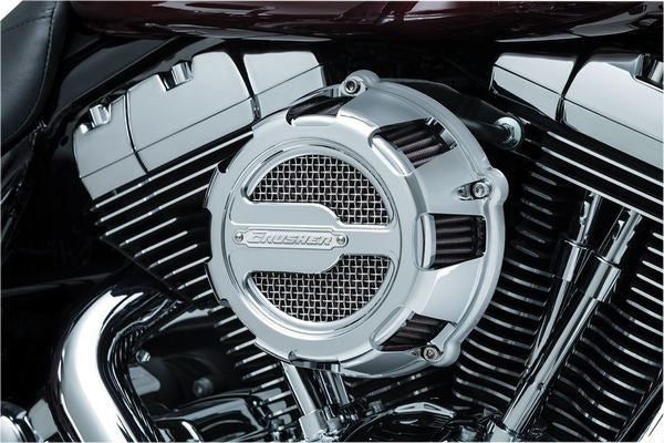 KURYAKYN ECE COMPLIANT CRUSHER MAVERICK AIR CLEANER CHROME | 9654