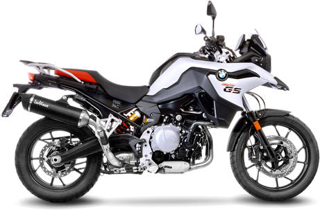 Leovince NERO SLIP-ON, STAINLESS STEEL, CARBON FIBER End Cap Ece-Approved for BMW F 750 GS (2018-2019) | 14055