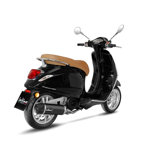 LEOVINCE SBK NERO 1/1 PIAGGIO VESPA PRIMAVERA/SPRINT 125 iGet ABS INOX with catalyst ECE/EU-APPROVED STAINLESS STEEL FULL SYSTEM | 14067K