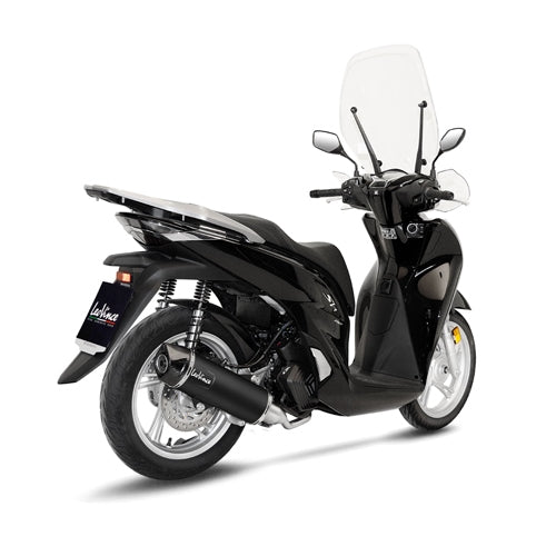 LEOVINCE SBK NERO 1/1 HONDA SH125i INOX with catalyst ECE/EU-APPROVED STAINLESS STEEL FULL SYSTEM | 14068K