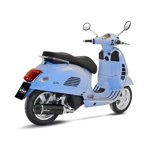 LEOVINCE SBK NERO 1/1 PIAGGIO VESPA GTS 125/150 i.e. INOX with catalyst ECE/EU-APPROVED STAINLESS STEEL FULL SYSTEM | 14069K