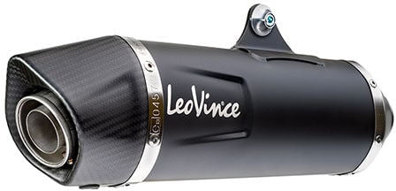 Leovince Slip-On Exhaust Sbk Nero KTM 690 Smc R / Enduro Inox / Gas Gas Es/Sm 700 Inox | 14072U