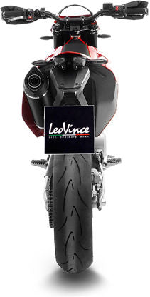 Leovince Full System Exhaust Sbk Nero 1/1 KTM 690 Smc R / Enduro / Gas Gas Es/Sm 700 Inox | 14073U