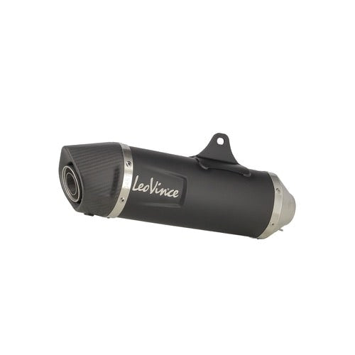 LEOVINCE SBK NERO HUSQVARNA 701 SUPERMOTO/ENDURO/ENDURO LR INOX with catalyst ECE/EU-APPROVED STAINLESS STEEL SLIP-ON | 14074K