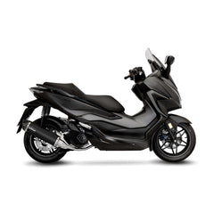 LEOVINCE SBK NERO HONDA FORZA 125 INOX with catalyst ECE/EU-APPROVED STAINLESS STEEL FULL SYSTEM | 14076K