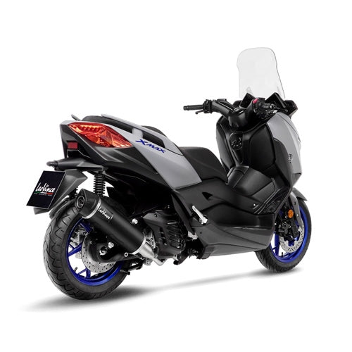 LEOVINCE SBK NERO 1/1 YAMAHA X-MAX 125/TECH MAX INOX with catalyst ECE/EU-APPROVED STAINLESS STEEL FULL SYSTEM | 14078K