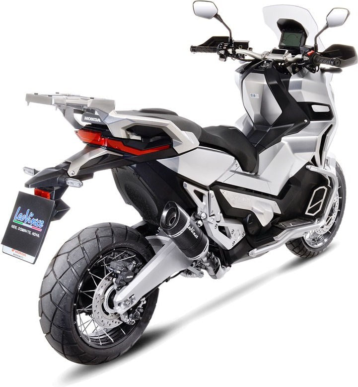 Leovince LV PRO SLIP-ON, CARBON FIBER, CARBON FIBER End Cap Ece-Approved for HONDA X-ADV (2017-2019) | 14194E