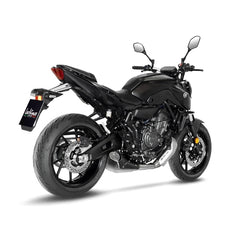 LEOVINCE SBK ADDITIONAL SLIP-ON YAMAHA MT-07/TRACER STAINLESS STEEL | 14290