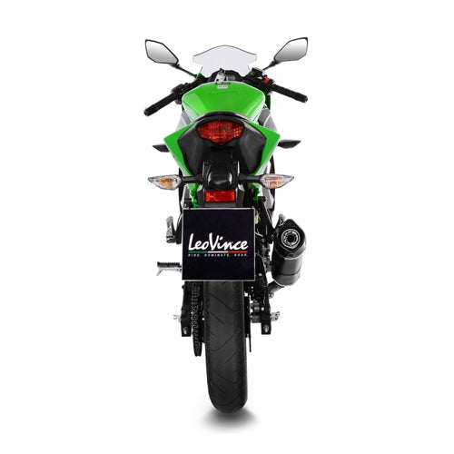 LEOVINCE SBK LV ONE EVO KAWASAKI NINJA 125/Z 125 CAR ECE-APPROVED CARBON FIBER SLIP-ON | 14294E