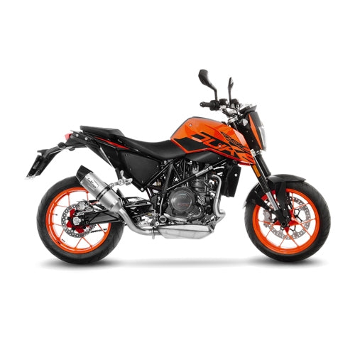 LEOVINCE SBK LV ONE EVO KTM 690 DUKE INOX ECE-APPROVED STAINLESS STEEL SLIP-ON | 14302E