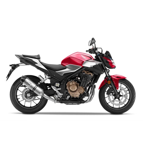LEOVINCE SBK LV ONE EVO HONDA CB/CBR 500 F/R/X INOX ECE-APPROVED STAINLESS STEEL SLIP-ON | 14314E