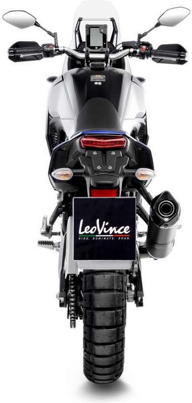 LEOVINCE LV ONE EVO BLACK EDITION STAINLESS STEEL SLIP-ON | 14330EB