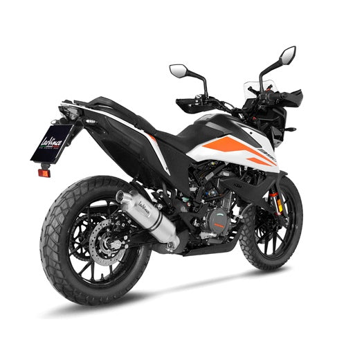 LEOVINCE SBK LV ONE EVO KTM 390 ADVENTURE INOX ECE-APPROVED STAINLESS STEEL SLIP-ON | 14346E