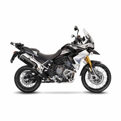 LEOVINCE SBK LV ONE EVO BLACK TRIUMPH TIGER 900 GT/RALLY/PRO INOX ECE-APPROVED STAINLESS STEEL SLIP-ON | 14352EB