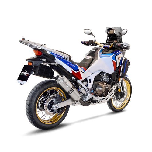 LEOVINCE SBK LV ONE EVO HONDA CRF 1100 L AFRICA TWIN/ADVENTURE SPORT/DCT INOX ECE-APPROVED STAINLESS STEEL SLIP-ON | 14355E