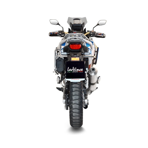 LEOVINCE SBK LV ONE EVO HONDA CRF 1100 L AFRICA TWIN/ADVENTURE SPORT/DCT INOX ECE-APPROVED STAINLESS STEEL SLIP-ON | 14355E