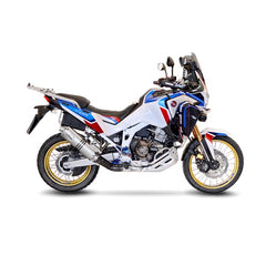 LEOVINCE SBK LV ONE EVO HONDA CRF 1100 L AFRICA TWIN/ADVENTURE SPORT/DCT INOX ECE-APPROVED STAINLESS STEEL SLIP-ON | 14355E