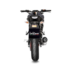 LEOVINCE SBK LV ONE EVO 1/1 YAMAHA MT-125/XSR 125/YZF-R125 INOX with catalyst ECE/EU-APPROVED STAINLESS STEEL FULL SYSTEM | 14365EK