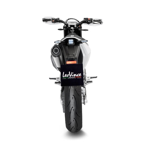 LEOVINCE SBK LV ONE EVO HUSQVARNA 701 SUPERMOTO/ENDURO/ENDURO LR INOX with catalyst ECE/EU-APPROVED STAINLESS STEEL SLIP-ON | 14367EK
