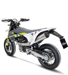Leovince Slip-On Exhaust Sbk LV One Evo  Husqvarna 701 Supermoto / Enduro / Enduro Lr Inox | 14367EU