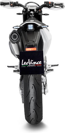 Leovince Slip-On Exhaust Sbk LV One Evo  Husqvarna 701 Supermoto / Enduro / Enduro Lr Inox | 14367EU