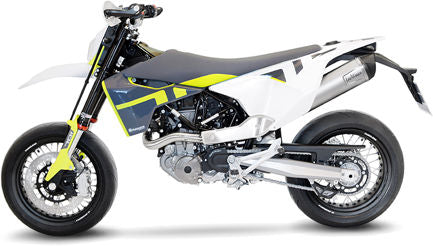 Leovince Slip-On Exhaust Sbk LV One Evo  Husqvarna 701 Supermoto / Enduro / Enduro Lr Inox | 14367EU
