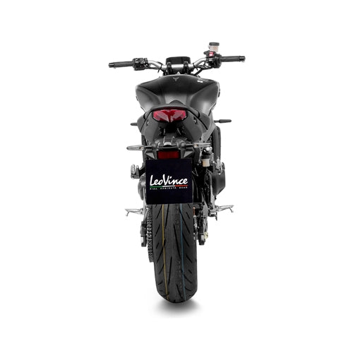 LEOVINCE SBK LV RACE 3/1 YAMAHA MT-09/SP INOX with catalyst ECE/EU-APPROVED STAINLESS STEEL FULL SYSTEM | 14371EBK