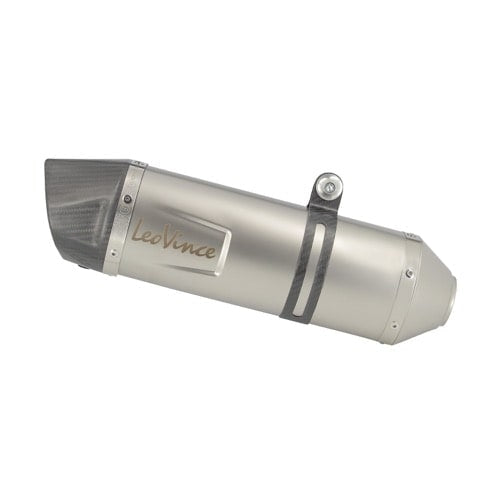 LEOVINCE SBK LV ONE EVO HONDA FORZA 125 INOX with catalyst ECE/EU-APPROVED STAINLESS STEEL FULL SYSTEM | 14374EK