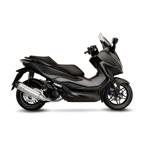 LEOVINCE SBK LV ONE EVO HONDA FORZA 125 INOX with catalyst ECE/EU-APPROVED STAINLESS STEEL FULL SYSTEM | 14374EK
