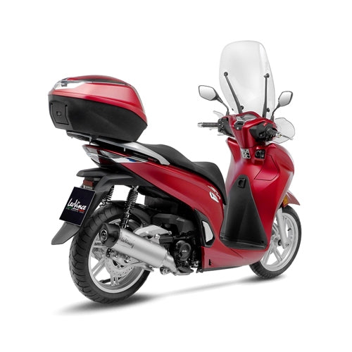 LEOVINCE SBK LV ONE EVO HONDA SH 350i INOX with catalyst ECE/EU-APPROVED STAINLESS STEEL SLIP-ON | 14381EK